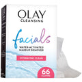 Olay Makeup Remover Wipes, Daily Facials Hydrating Face Cleanser for Normal to Dry Skin
