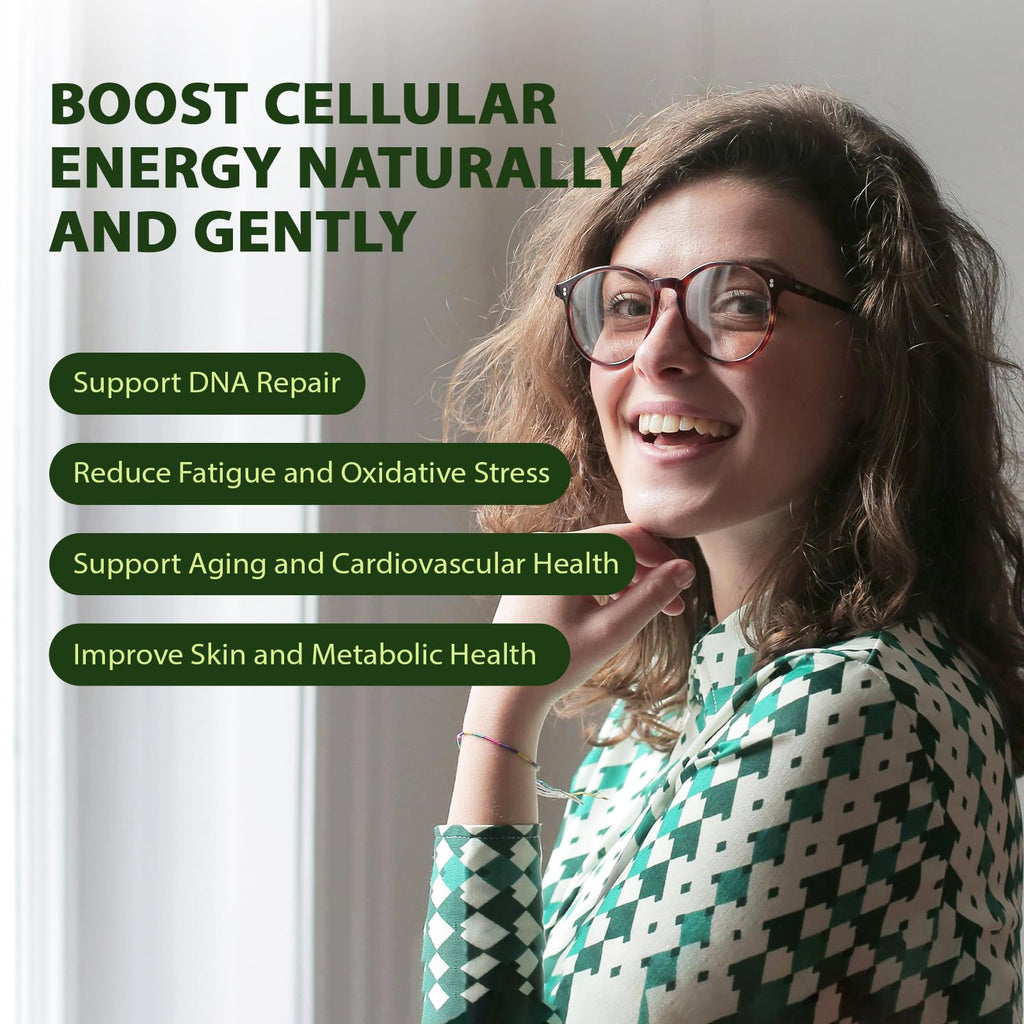 PureBotan Liposomal NAD+ Resveratrol Supplement 1300mg, High Bioavailable Trans Resveratrol ResUP10, with Extra Strength NAD Plus, Support Aging, Cardiovascular Health and Cellular Energy, 60 Capsules PureBotan Au supplements