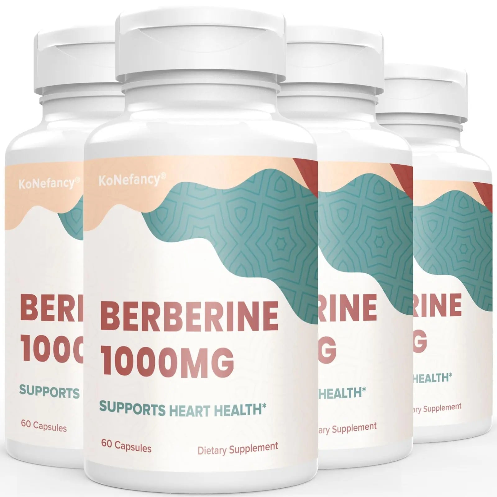 KoNefancy Berberine HCL Supplement 1000mg, High Absorption Berberine Plus Vegan KoNefancy Au supplements
