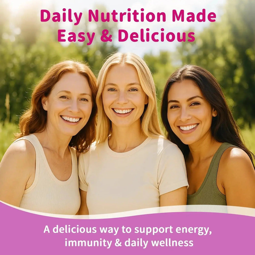 Multivitamin for Women Gummies With Iron, Magnesium, Folate, Biotin, Zinc, Womens Multivitamin Gummy Vitamin D3 A C E, B Complex GparkNature Au supplements