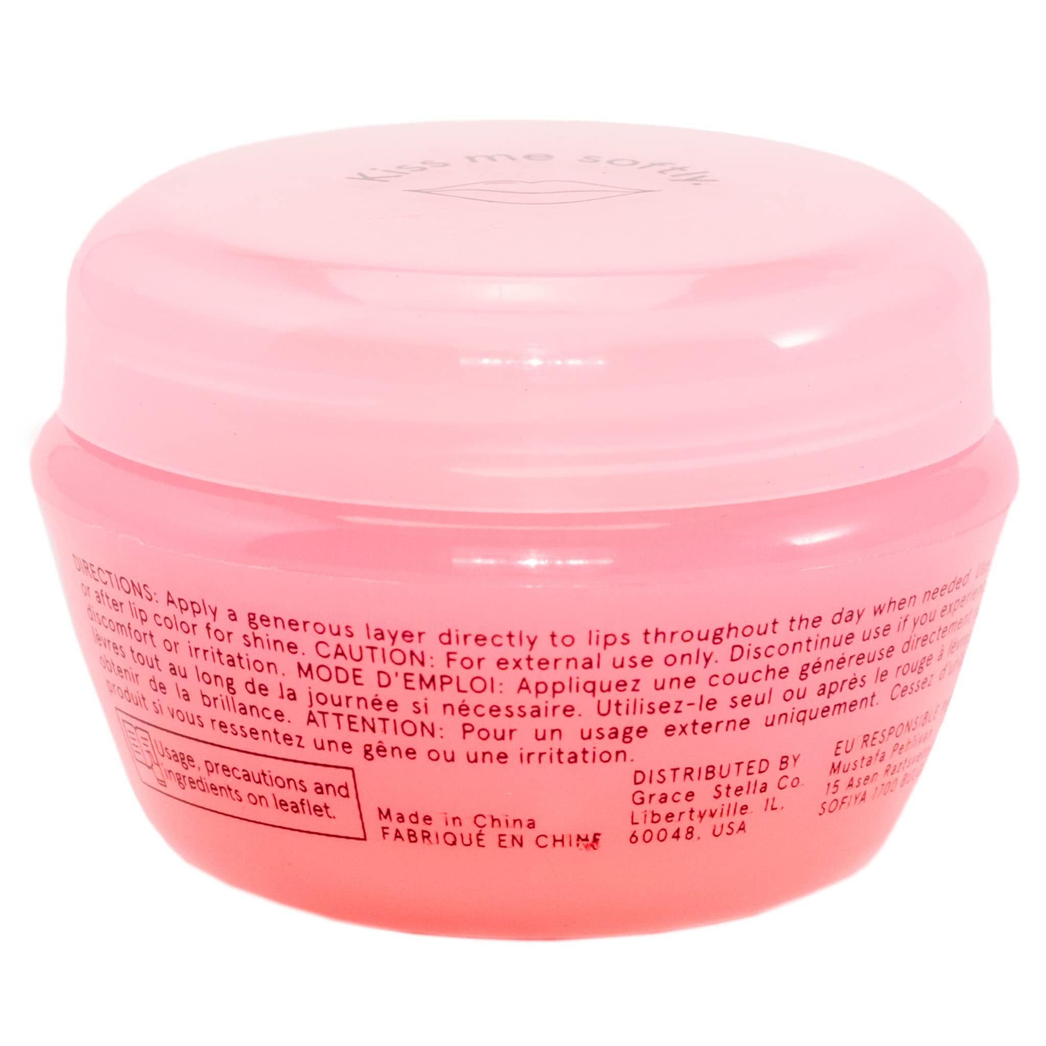 grace & stella Award Winning Lip Butter - Hydrating Lip Balm - Nourishing Lip Mask (1-pack) Travel Essentials, Travel Size Toiletries