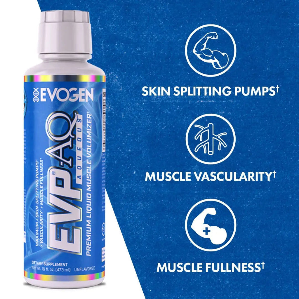 Evogen EVP AQ Unflavored | Premium Liquid Glycerol, Betaine anhydrous, S7, Sodium Evogen Au supplements