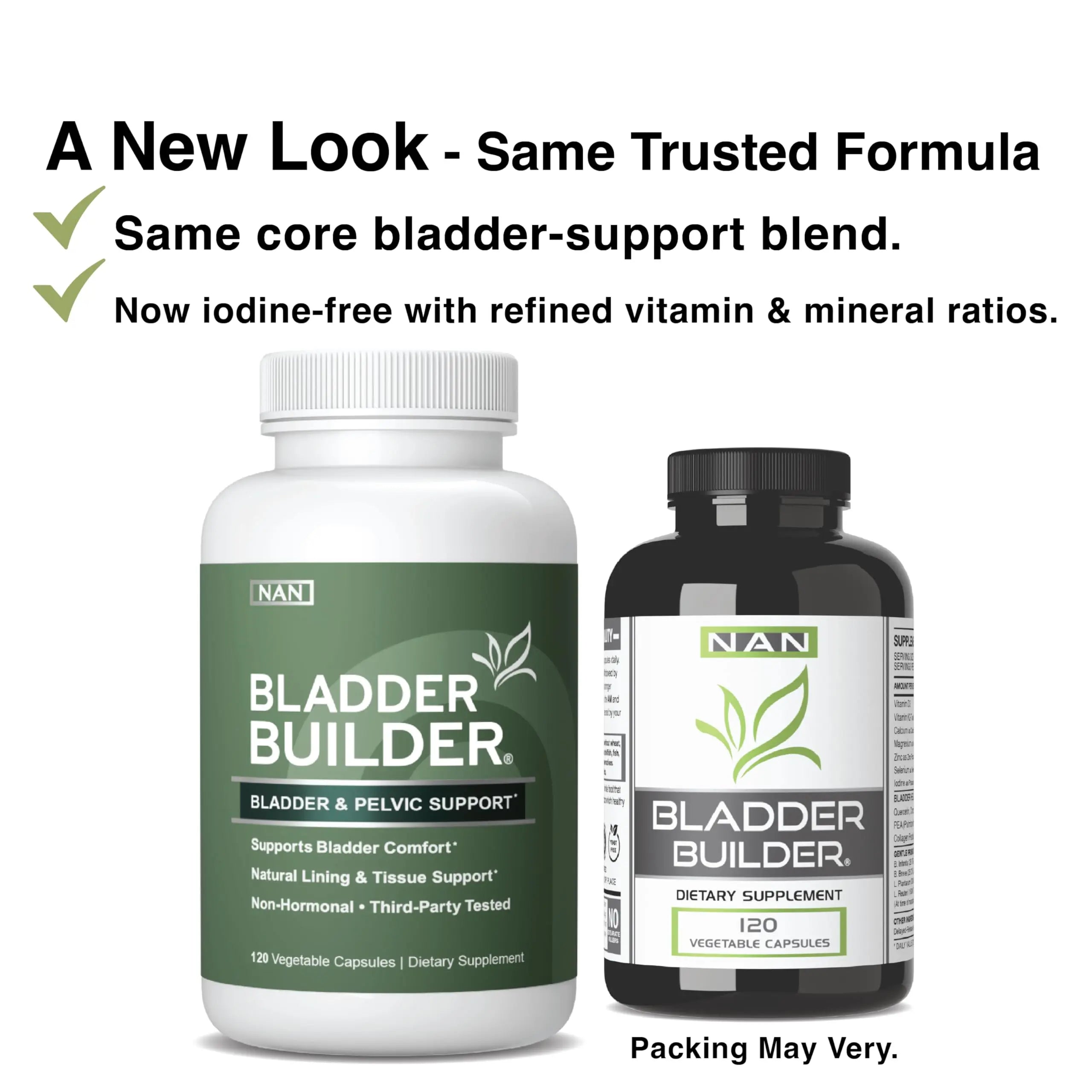BLADDER BUILDER - Bladder Health Supplement for Bladder Support & Bladder Discomfort – Supports Bladder Lining – 120 Capsules – Made in USA** BLADDER BUILDER Au supplements