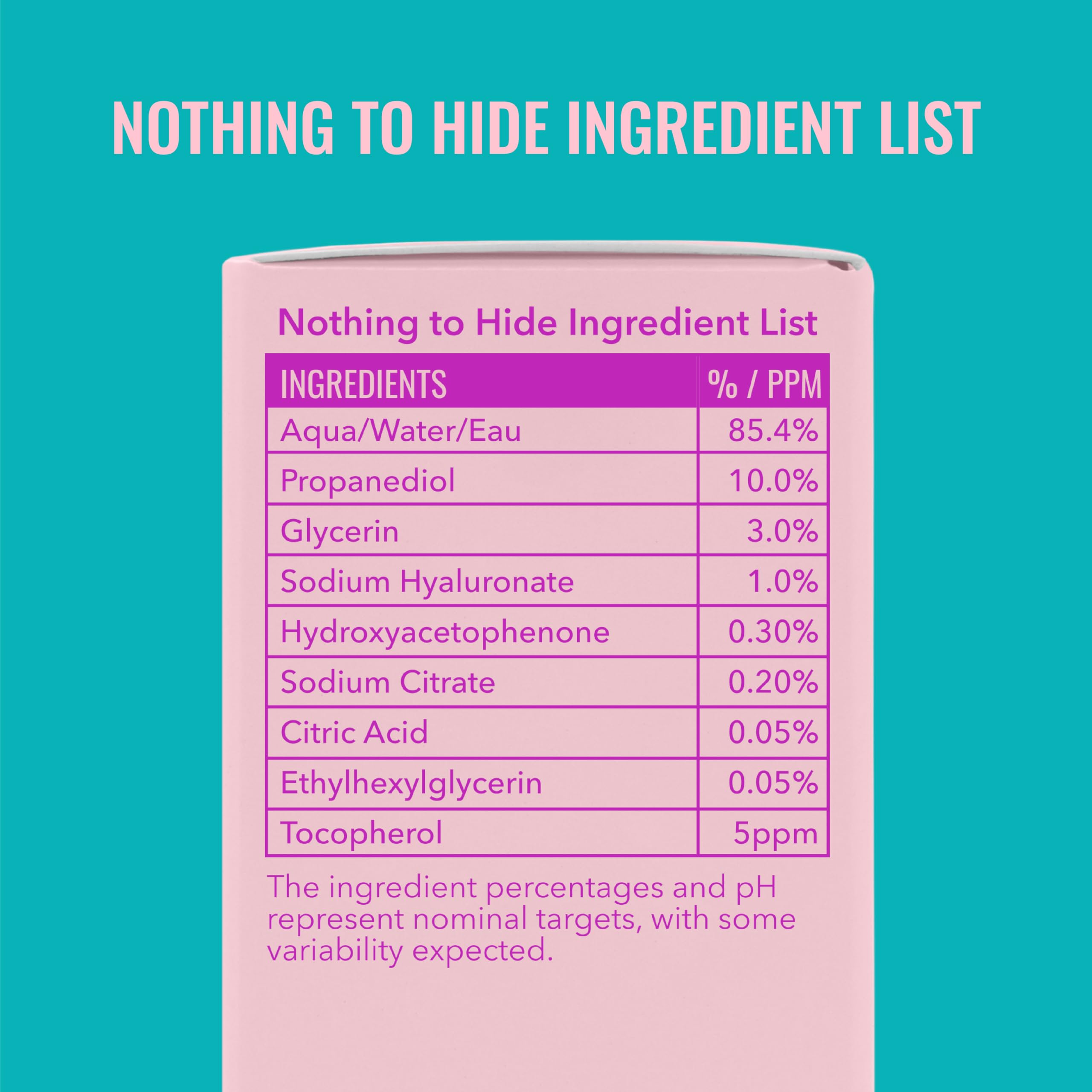 Good Molecules Hyaluronic Acid Serum - 1% Hyaluronic Acid Non-greasy Ultra Hydrating Serum