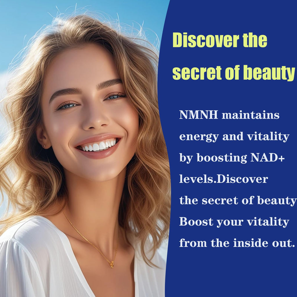 NMNH (Dihydronicotinamide Mononucleotide),NMNH Supplement 1000mg Pure Nicotinamide Mononucleotide Boosts NAD+ Levels, NAD Supplement,for Energy,Immune,Non-GMO, Gluten Free,120 Capsules Lofei Au supplements