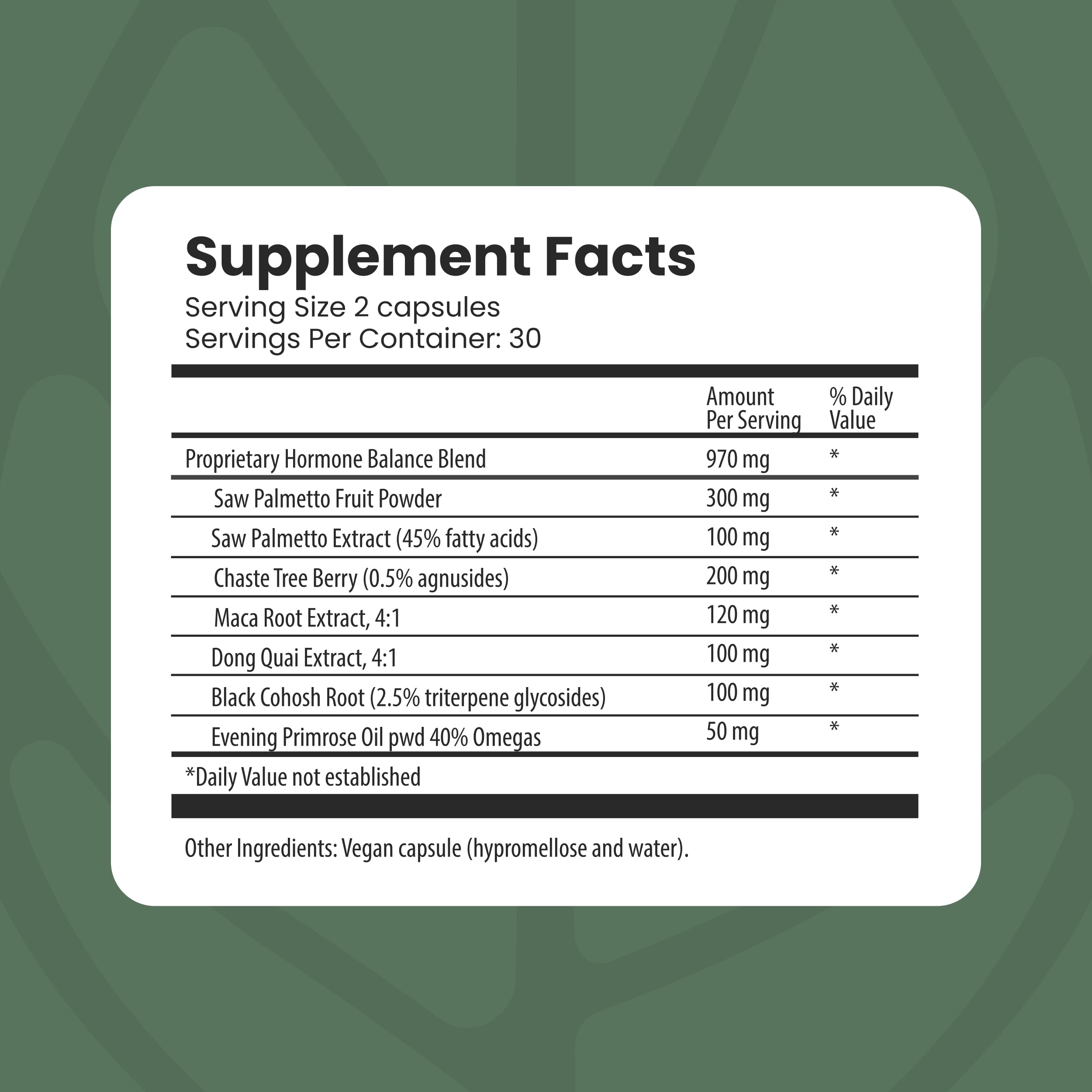 The Spa Dr. Hormone Balance for Women - Menopause Supplements for Women with Saw Palmetto, Chaste Tree Berry, Dong Quai for Night Sweats, Hot Flashes & Mood Swings - Menopause Support - 60 Capsules The Spa Dr. Au supplements
