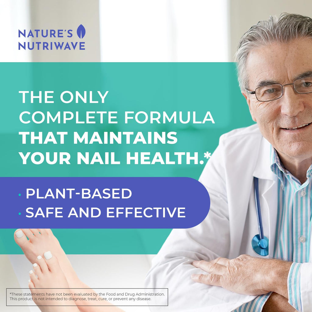 Nature’s NutriWave Kerassentials Oil, 8-IN-1 Plant-Based Formula, Natural Ingredients | Made in USA, No Stimulants
