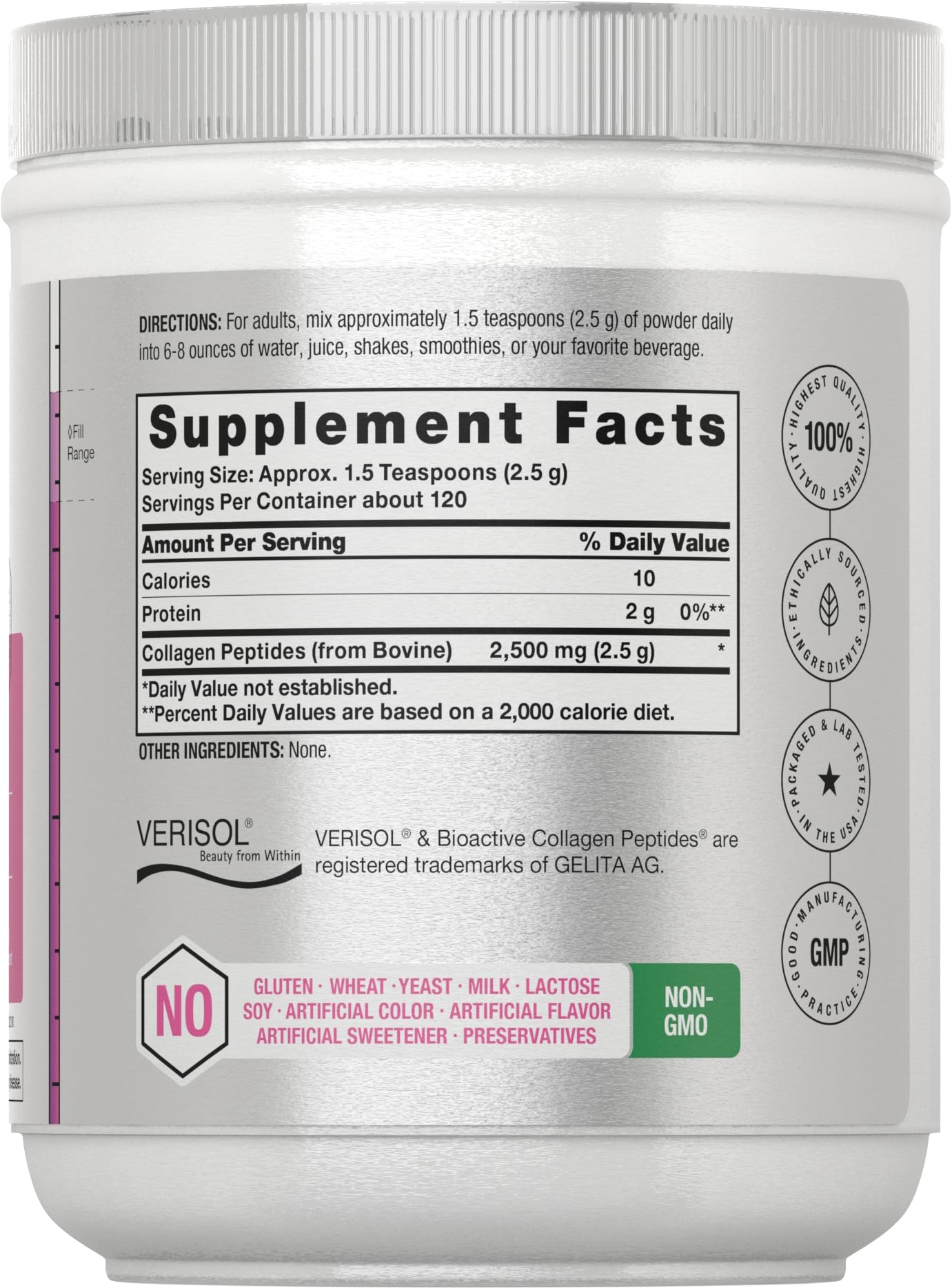 Horbäach Skin Rejuvenator with Verisol 10.58 oz | Bioactive Collagen Peptide Powder | Types I and III | Non GMO, Gluten Free Supplement Horbäach Au supplements