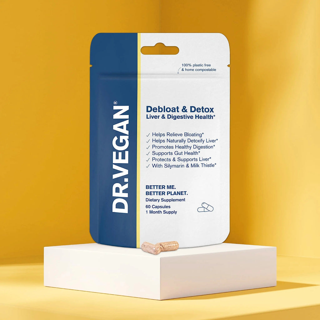 DR.VEGAN Debloat & Detox | Bloating, Digestion, Liver Support | Vitamins & Supplements dr vegan Au supplements