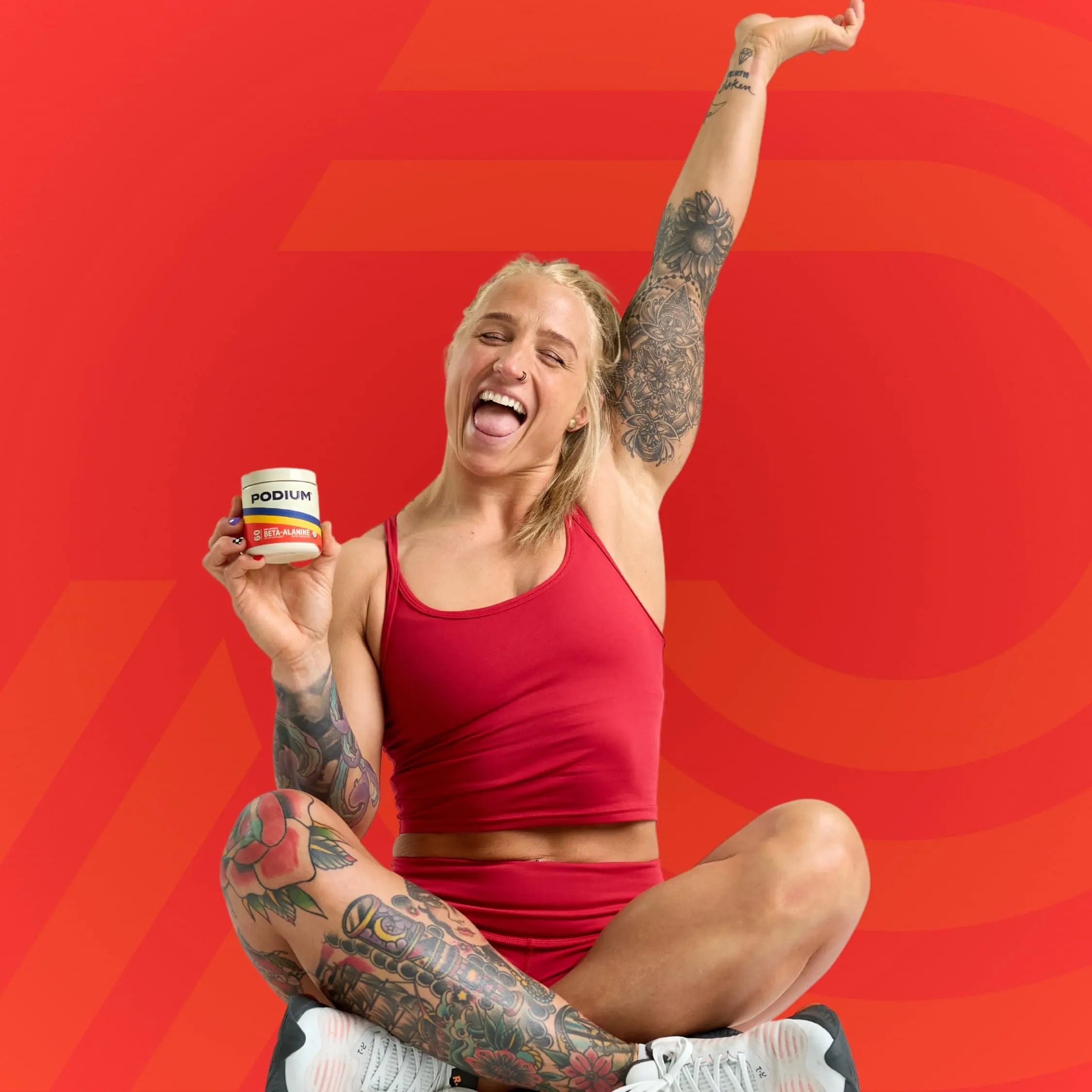 Podium Nutrition, Solos | Beta Alanine, 60 Servings, Unflavored, Boost Athletic Performance Podium Nutrition Au supplements