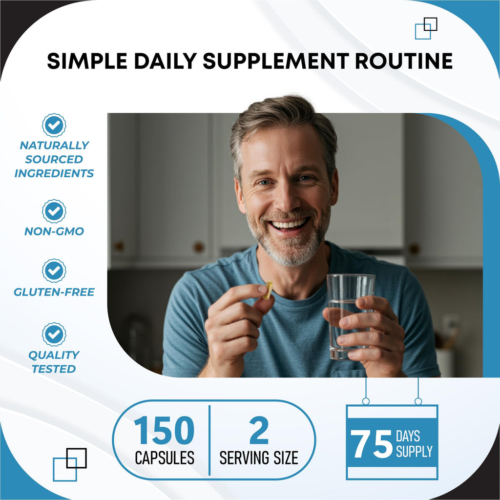 GUDOMET CORTISOL Wellness Magnesium Ashwagandha L-Theanine Phosphatidylserine Rhodiola Rosea Passionflower Lavender Chamomile -150 Capsules GUDOMET Au supplements