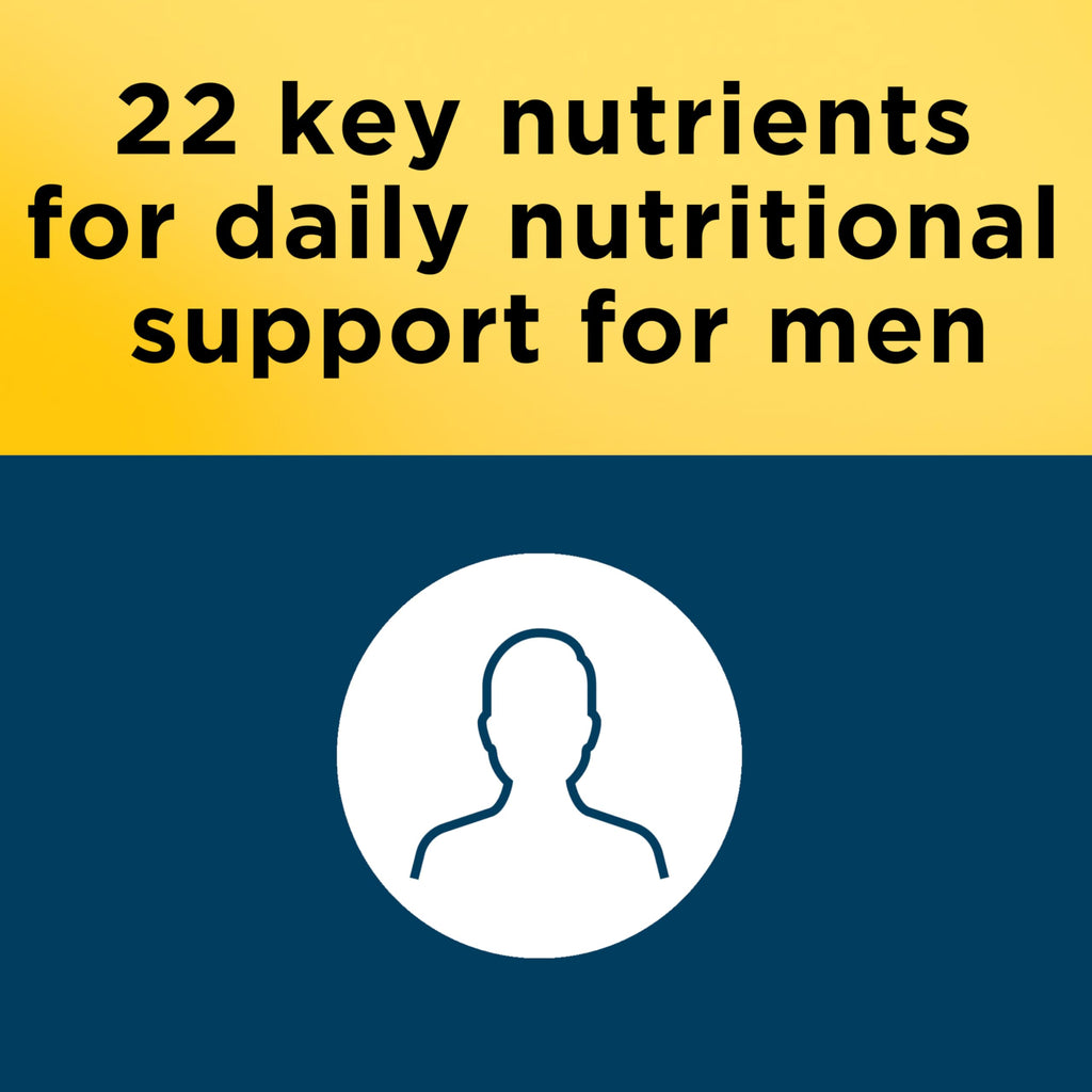 Nature Made Multivitamin for Him, Mens Multivitamins with No Iron, Daily Nutritional Support, Nature Made Multi Mens Vitamins & Minerale