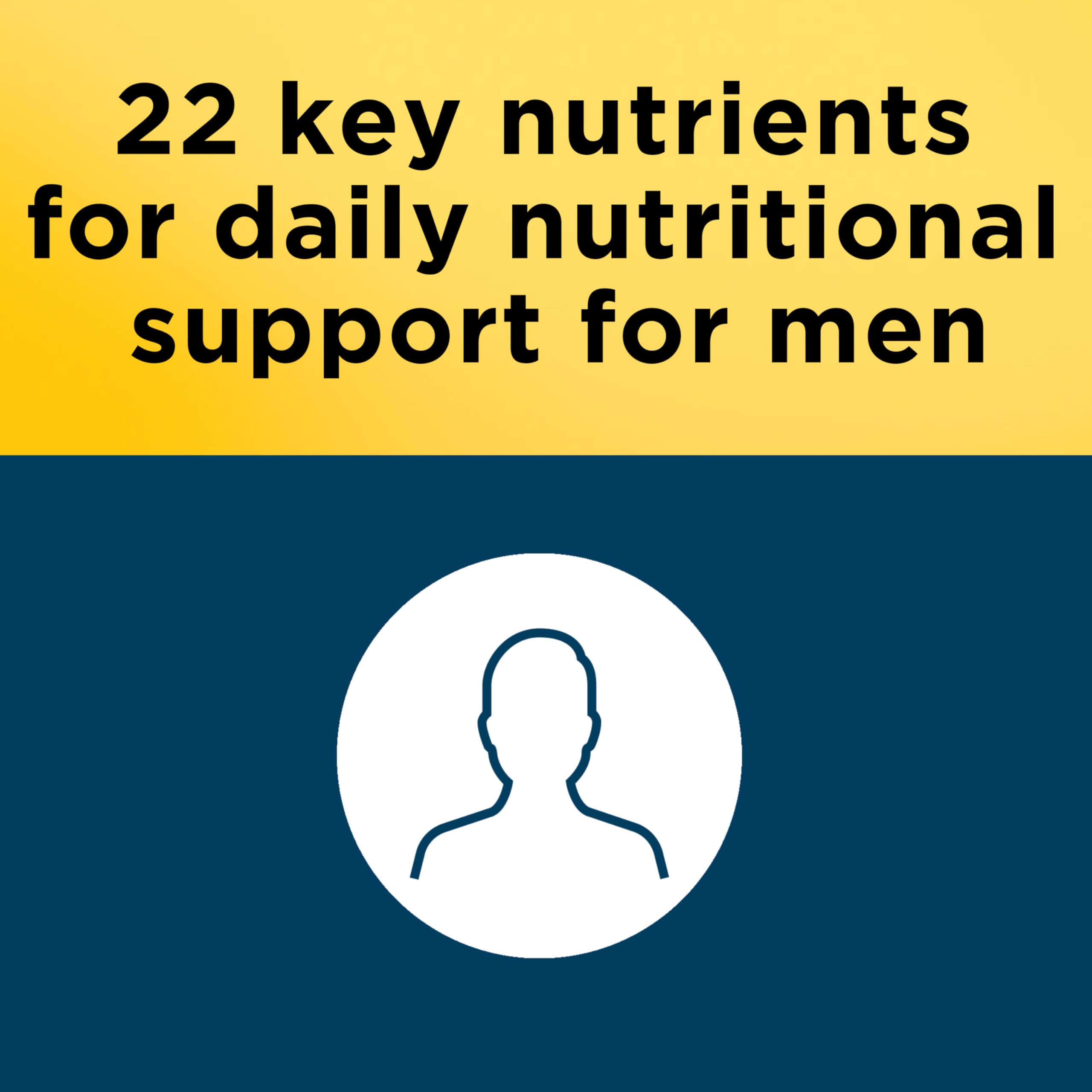 Nature Made Multivitamin for Him, Mens Multivitamins with No Iron, Daily Nutritional Support, Nature Made Multi Mens Vitamins & Minerale