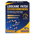 AROSLU Lidocaine Pain Relief Patches Maximum Strength Numbing Gel Patch for Back Knee Neck Shulder Joint Ache Muscle Soreness ICY Compress Topical 20-PCS AROSLU Au supplements