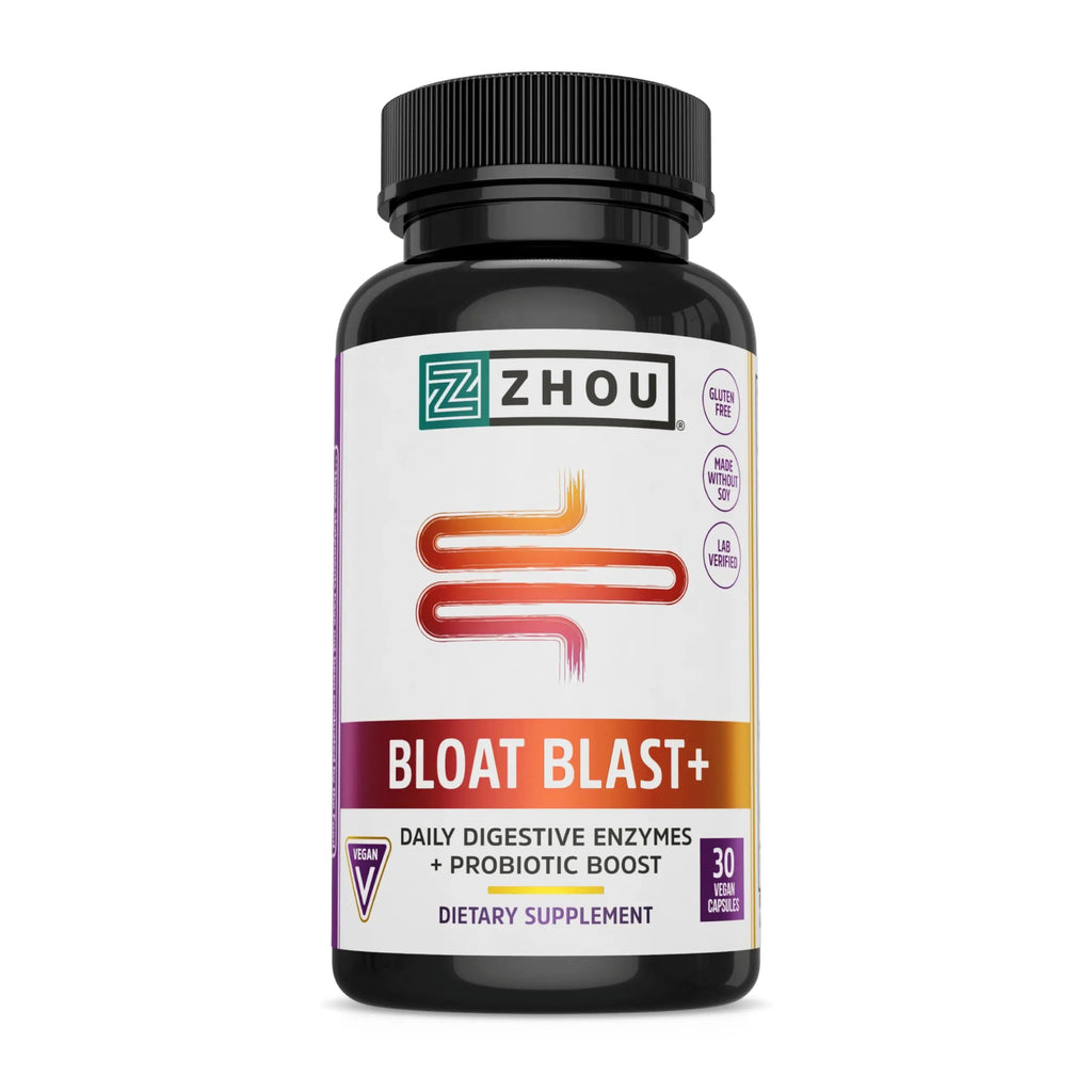 Zhou Nutrition Bloat Blast+ Digestive Enzymes with Probiotics, Bloating Relief for Women Zhou Nutrition Au supplements