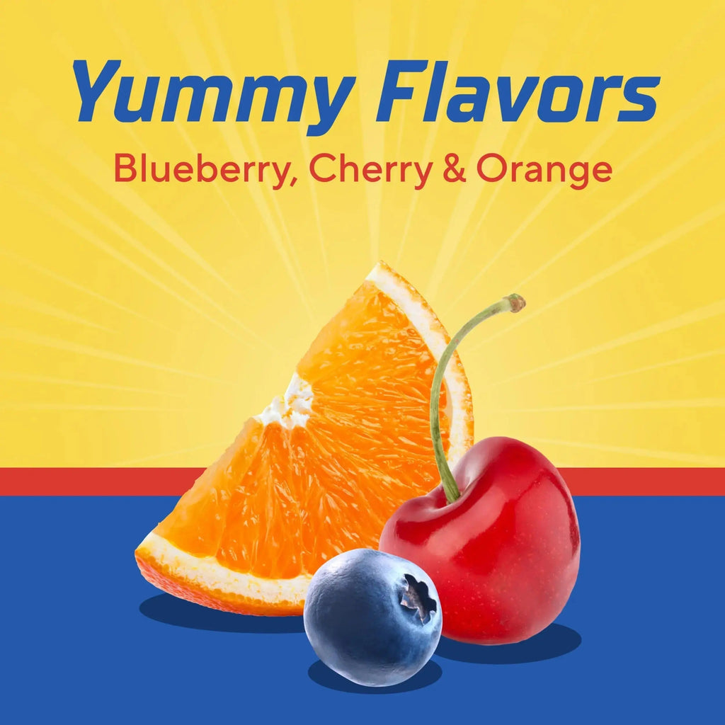 L’il Critters Paw Patrol Gummy Vites Daily Gummy Multivitamin for Kids, Vitamin C, D3 for Immune Support Cherry, Orange Lil Critters Au supplements