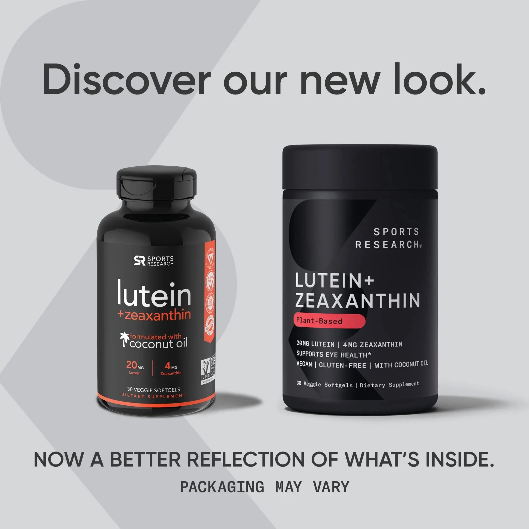 Sports Research Vegan Lutein + Zeaxanthin (20mg) with Organic Coconut Sports Research Au supplements