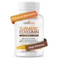 Organic Turmeric & Ginger Capsules - Turmeric Curcumin with Ginger & BioPerine, 95% Curcuminoids - Joint, Digestion, Immunity Support, Black Pepper Extract for Increased Absorption CogniTune Au supplements