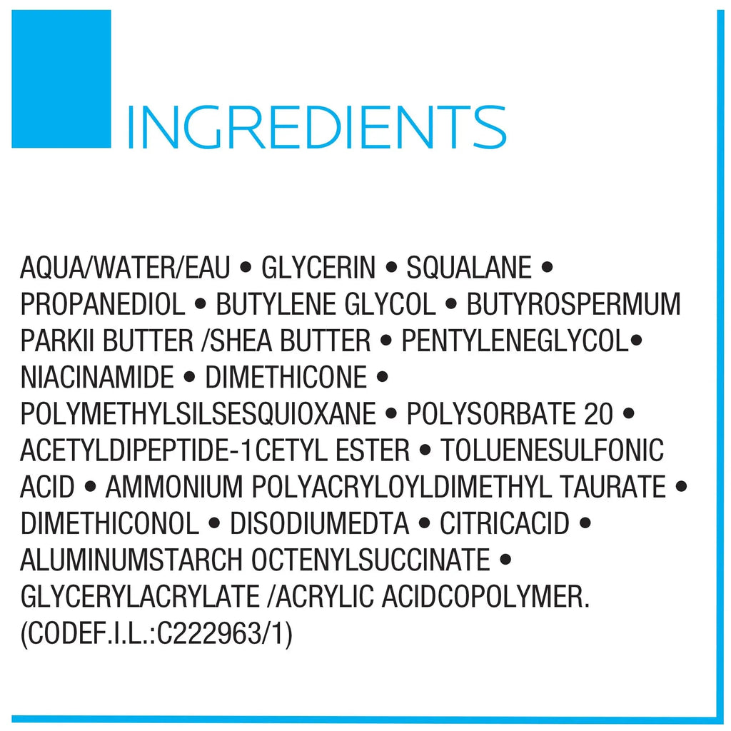 La Roche-Posay Toleriane Dermallergo Eye Cream Soothing Repair Moisturizer, Soothes and Comforts Sensitive Skin La Roche-Posay Au supplements