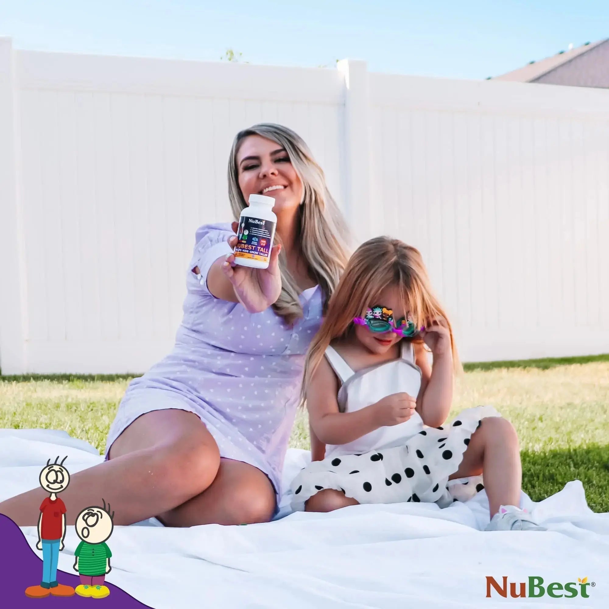 NuBest Tall Kids - Multivitamins & Minerals for Age 2 to 9 - Bone Strength & Immunity Support - Helps Kids, Toddlers Healthy NuBest Au supplements