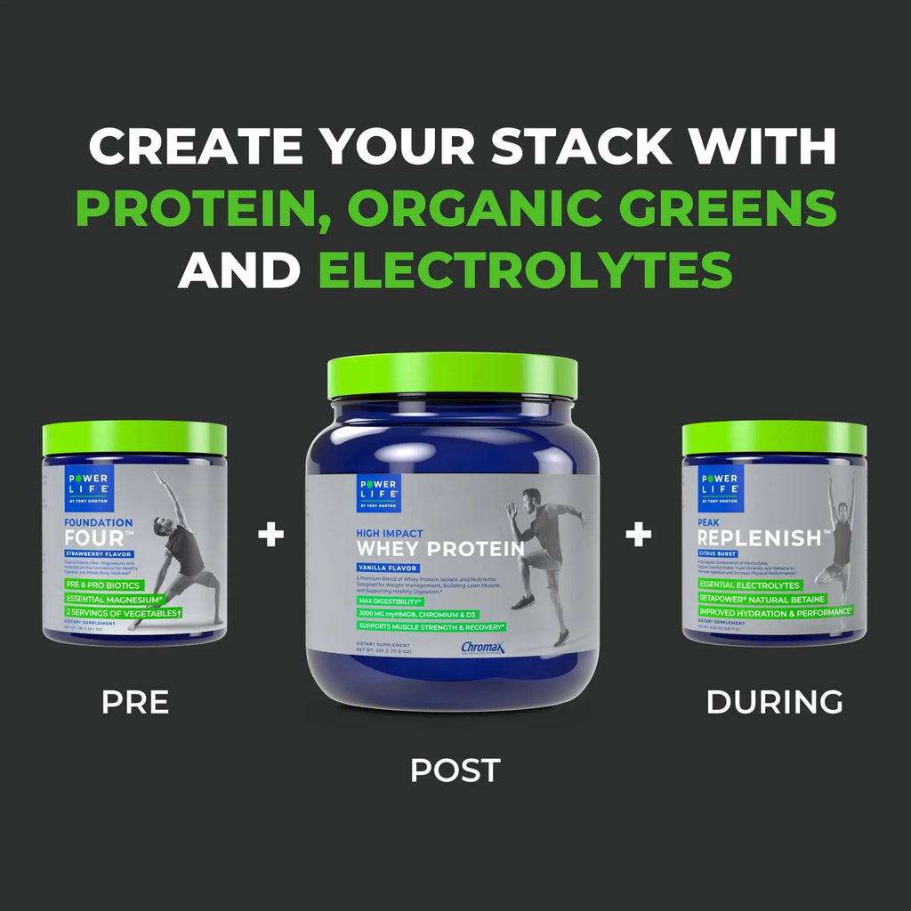 POWERLIFE Tony Horton High Impact Grass Fed Whey Protein with 3000 MG of HMB POWERLIFE Au supplements