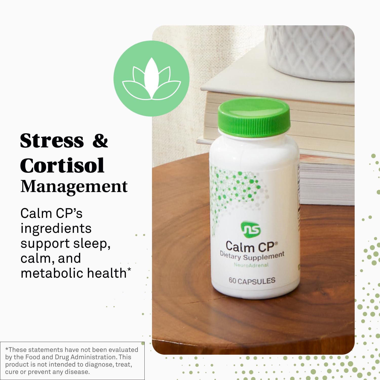 NeuroScience Neuro Adrenal Support Supplements for Women & Men - Daily Cortisol Supplement and Calming Aid - Promotes Calm Sleep, Immune Support & Healthy Cortisol Levels (60 Capsules) NeuroScience Au supplements