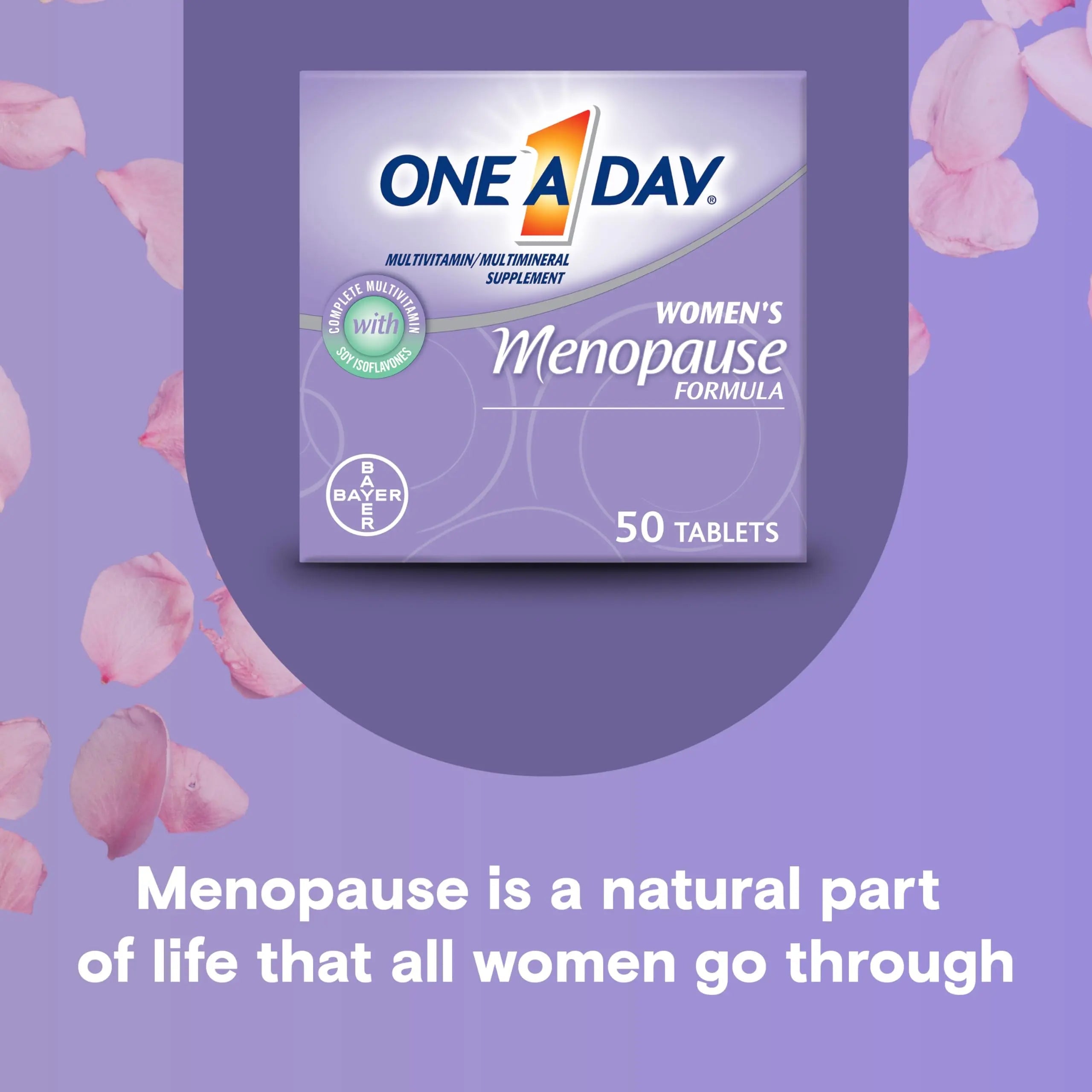 One A Day Women's Menopause Multivitamin with Vitamin A, Vitamin C, Vitamin D, Vitamin E and Zinc ONE A DAY Au supplements