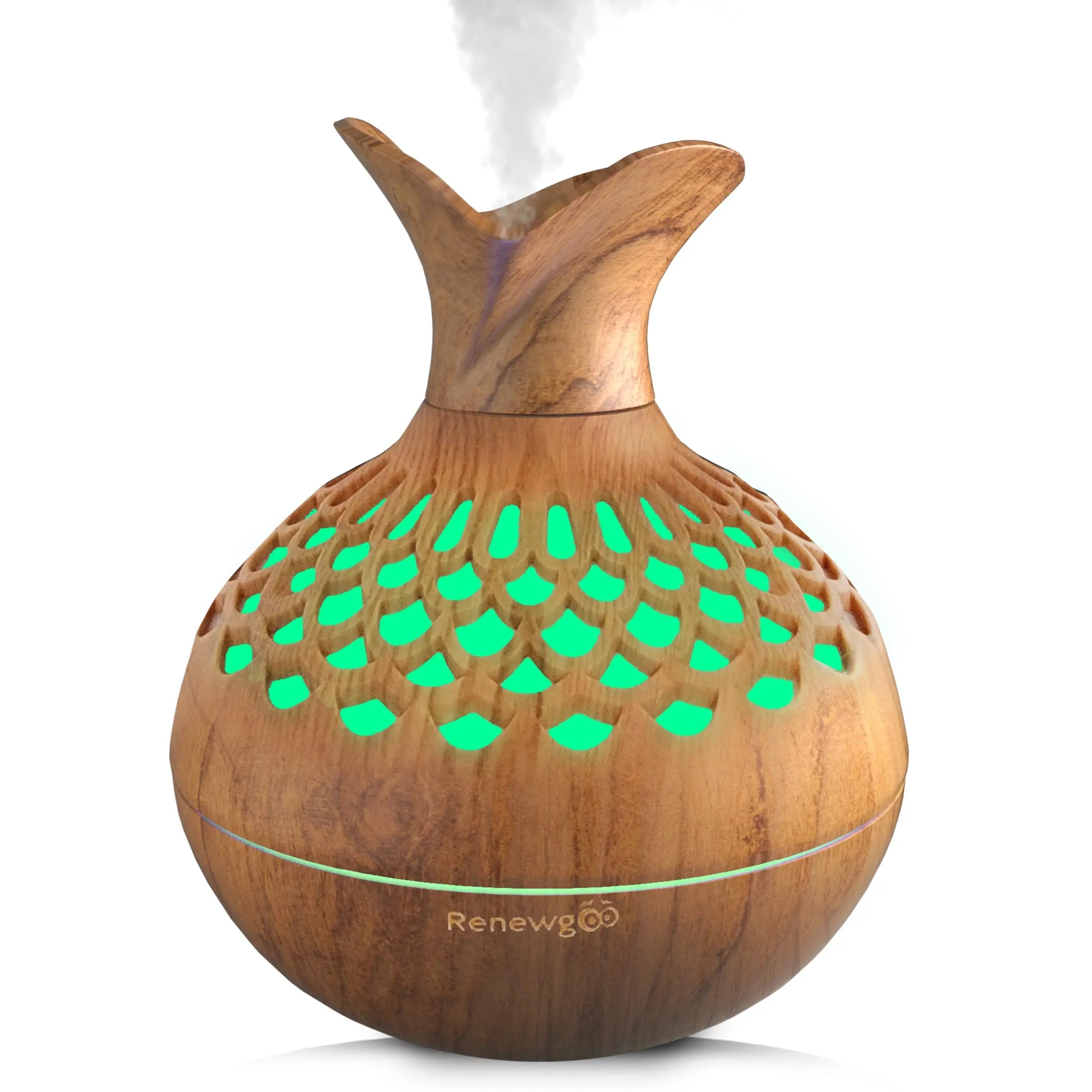 Aroma Diffuser for Essential Oils, Ultrasonic Aromatherapy Flower Oil Diffuser, Modern Cool Mist Renewgoo Au supplements