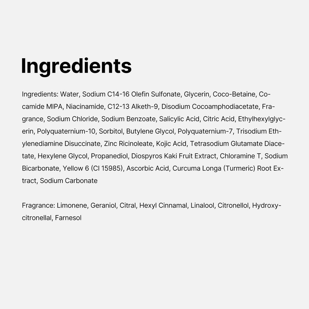 medicube Kojic Acid Turmeric Brightening Body Wash | Gentle Shower Gel for Uneven Skin
