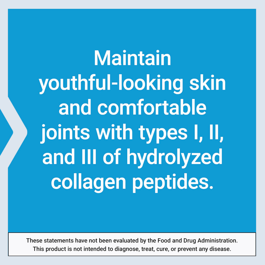 Life Extension Collagen Peptides for Skin & Joints, Collagen Types I, II & III in an Easy-Mix Powder, Gluten Free, Non-GMO, net Weight 343 Grams Life Extension Au supplements