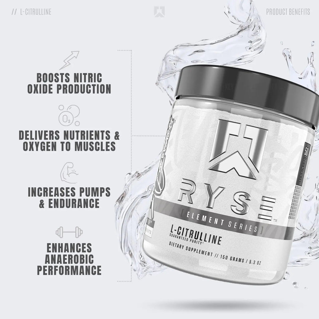 RYSE Up Supplements Element Series L-Citrulline Powder | Boost Nitric Oxide & Increase RYSE Up Supplements Au supplements