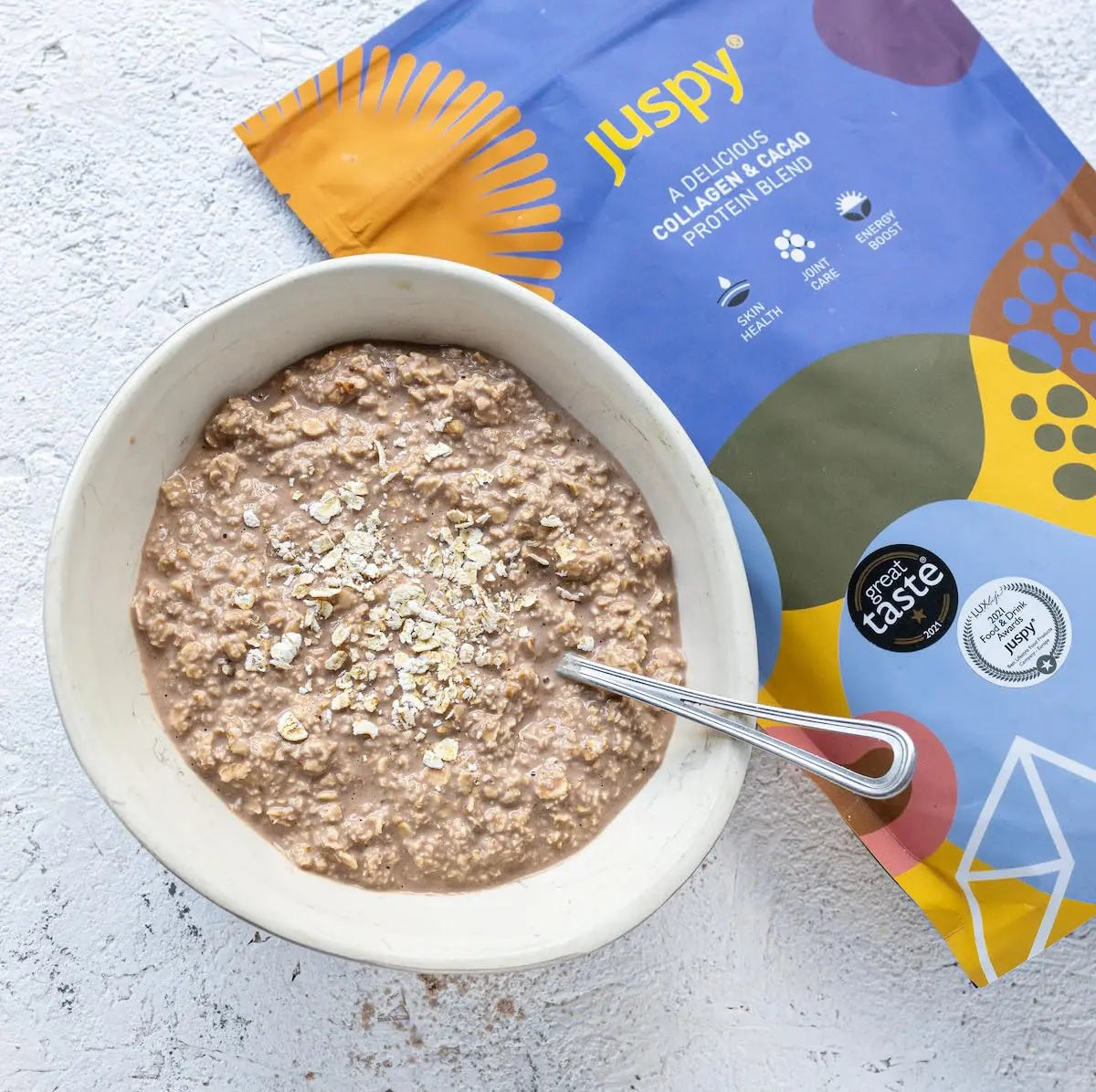Juspy Premium Marine Collagen Powder + High Protein Cacao Superfood Blend Juspy Au supplements