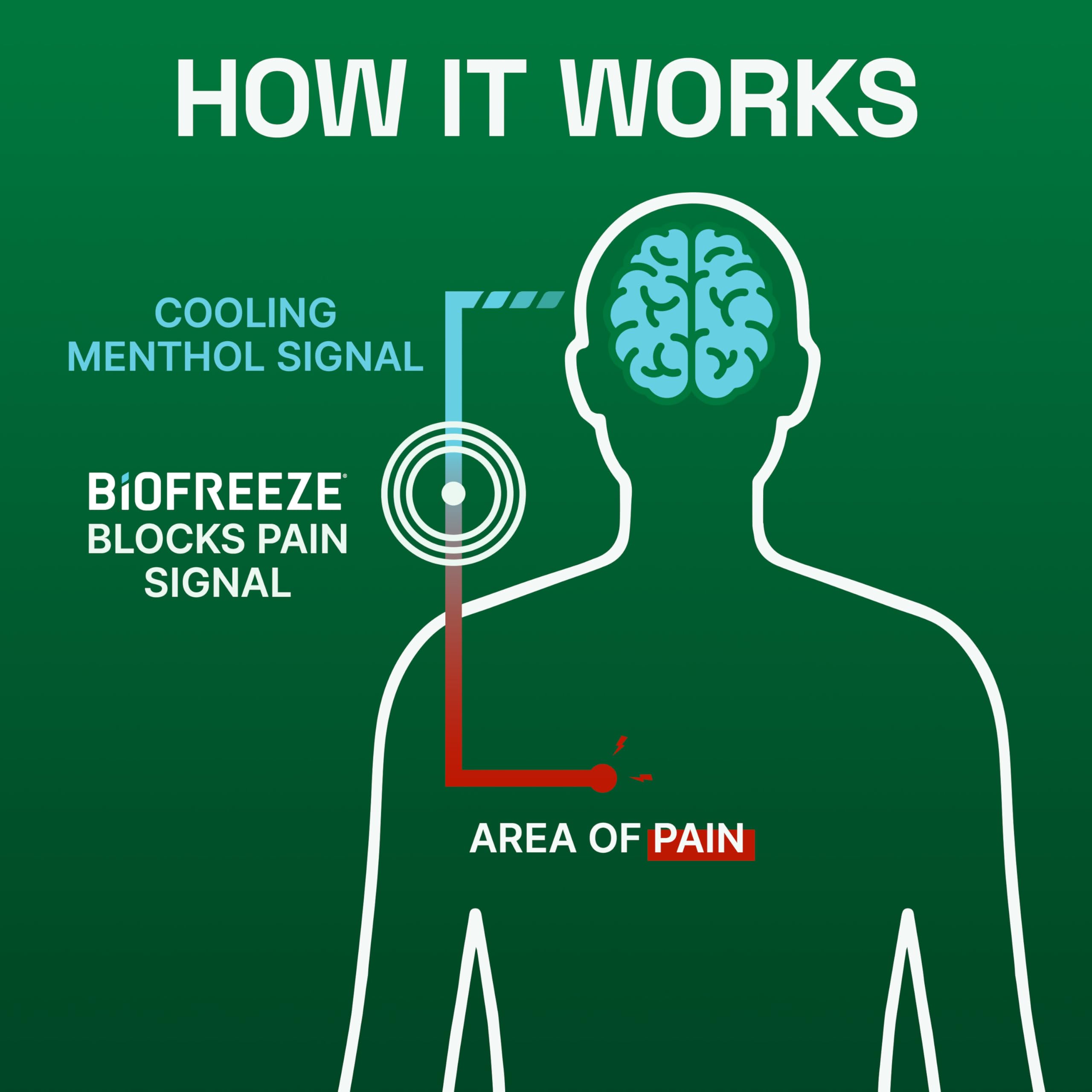 Biofreeze Gel Menthol Pain Relieving Colorless Gel 4 FL OZ Tube For Pain Relief Associated With Sore Muscles, Arthritis, Simple Backaches, And Joint Pain Biofreeze Au supplements