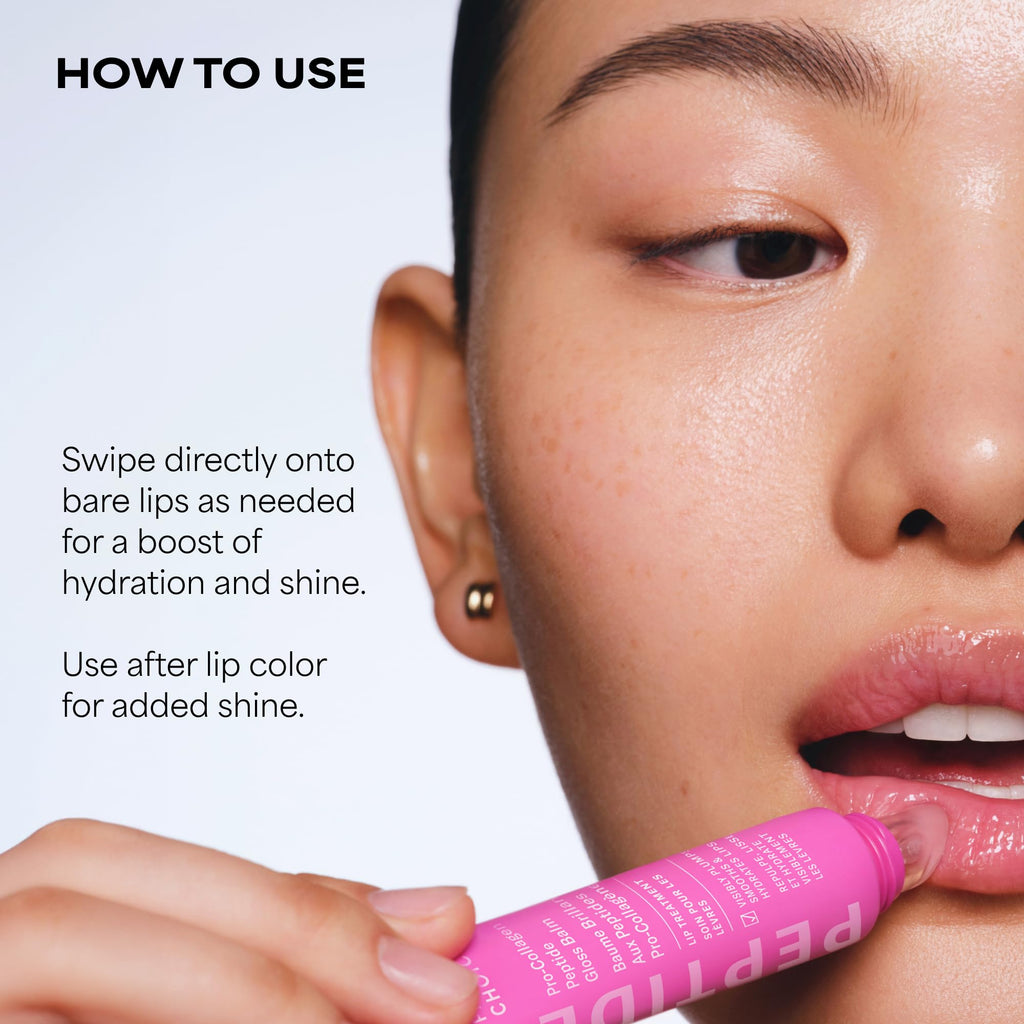 Paula’s Choice Pro-Collagen Peptide Gloss Lip Balm, Hydrates & Smooths Lips, Sheer & Glossy Finish for Fuller Lips