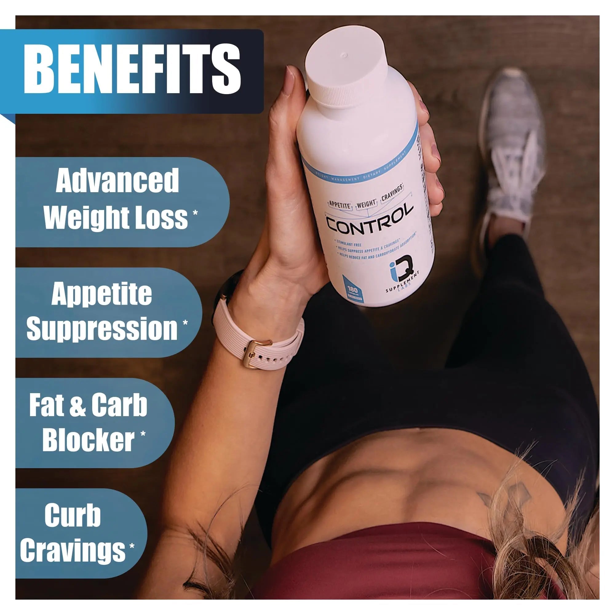 Control-Appetite Suppressant for Weight Loss | Hunger Suppression, Fat & Carb Blocker iQ Supplement Labs Au supplements