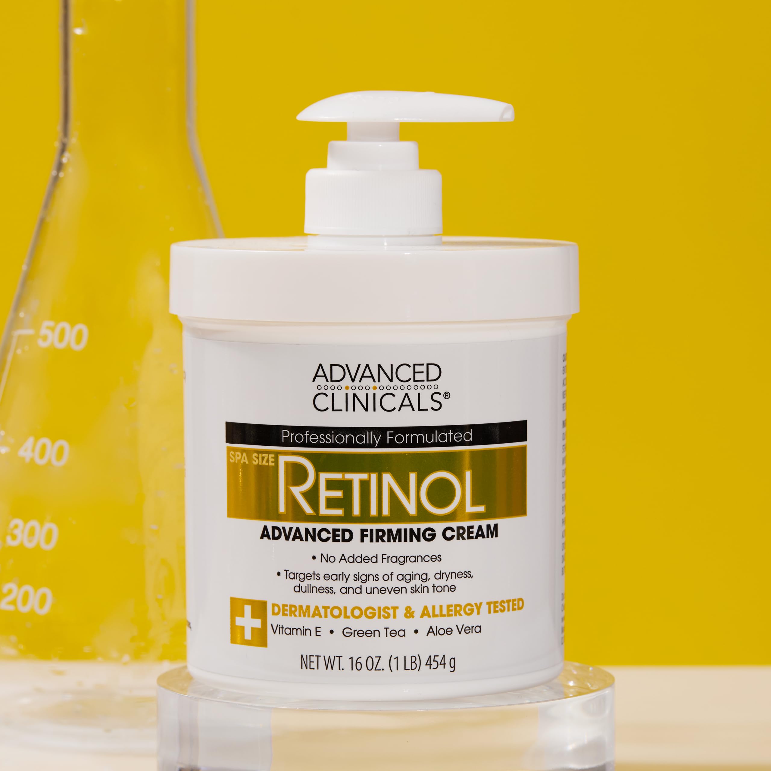 Advanced Clinicals Retinol Body Lotion & Face Moisturizer | Visible Anti Aging Skin Care Retinol Body Cream For Women & Men Targets Look Of Fine Lines