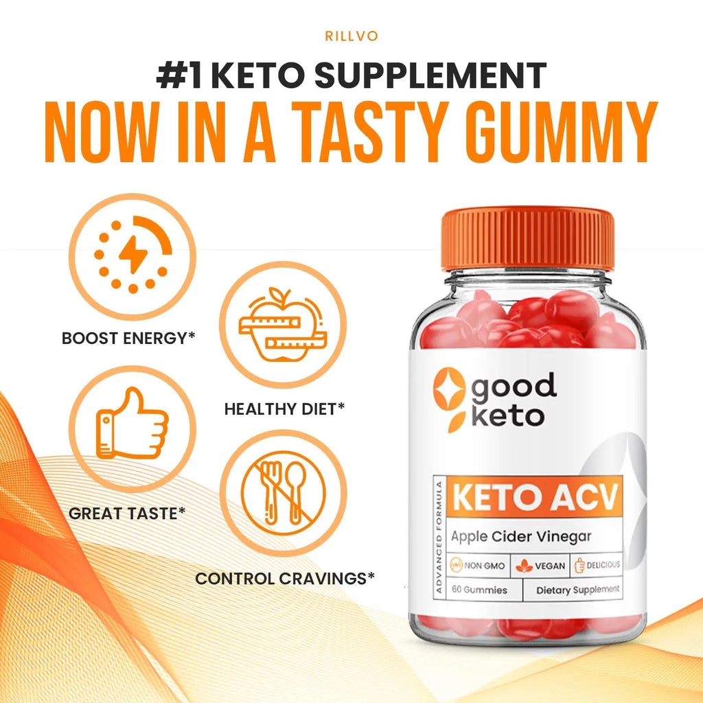 (2 Pack) Good Keto ACV Gummies - Official - Keto Good ACV Advanced Formula Plus Apple Rillvo Au supplements