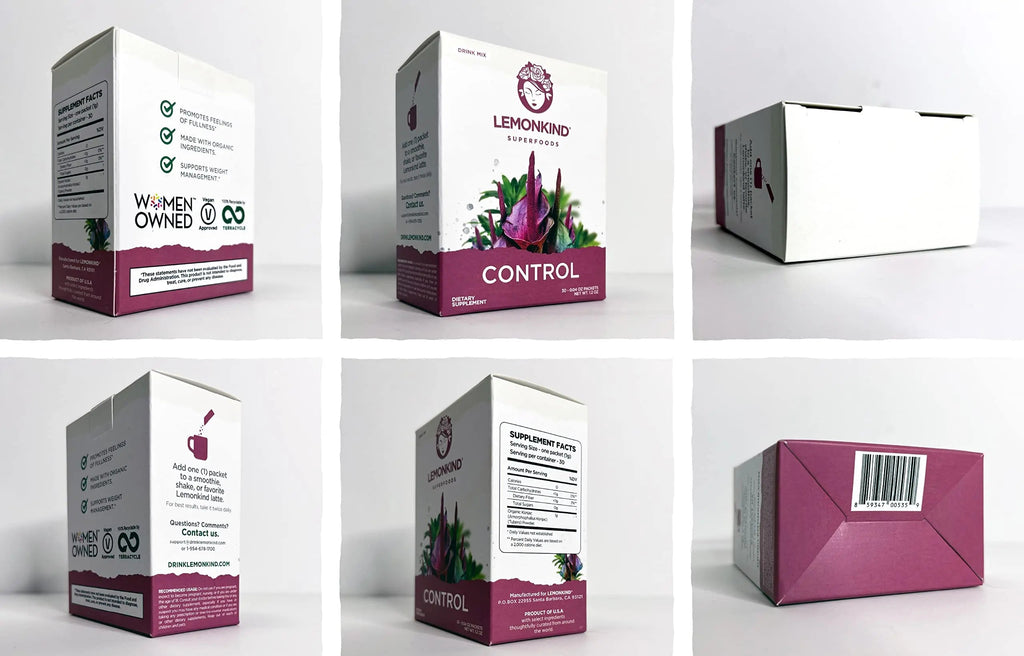 LEMONKIND Organic Zero Calorie Control - Healthy Supplement for Controling Snacking LEMONKIND Au supplements