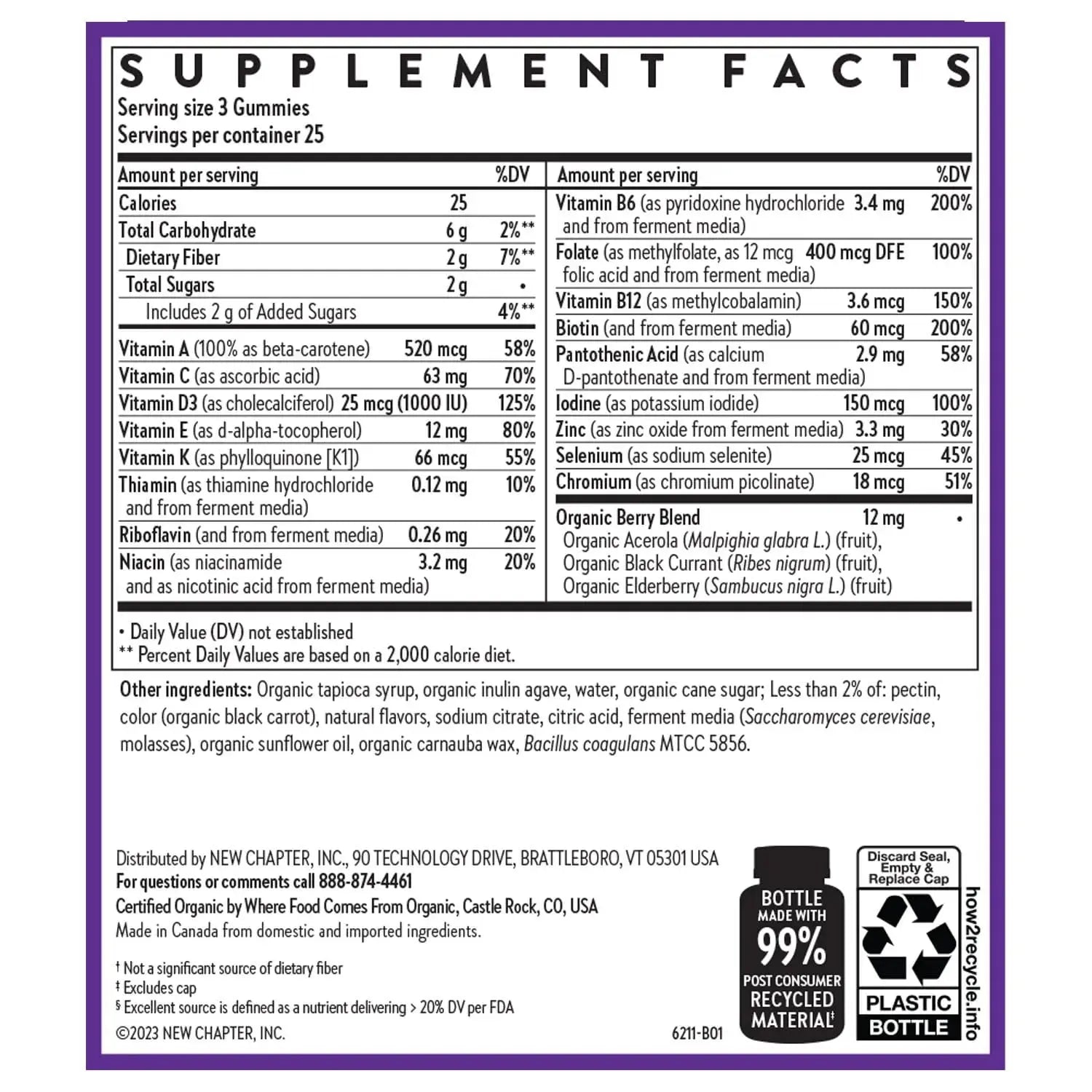 New Chapter Women’s Multivitamin Gummies - 59% Less Sugar, Women’s Gummy Vitamins with Vitamin C, D3 & Zinc New Chapter Au supplements