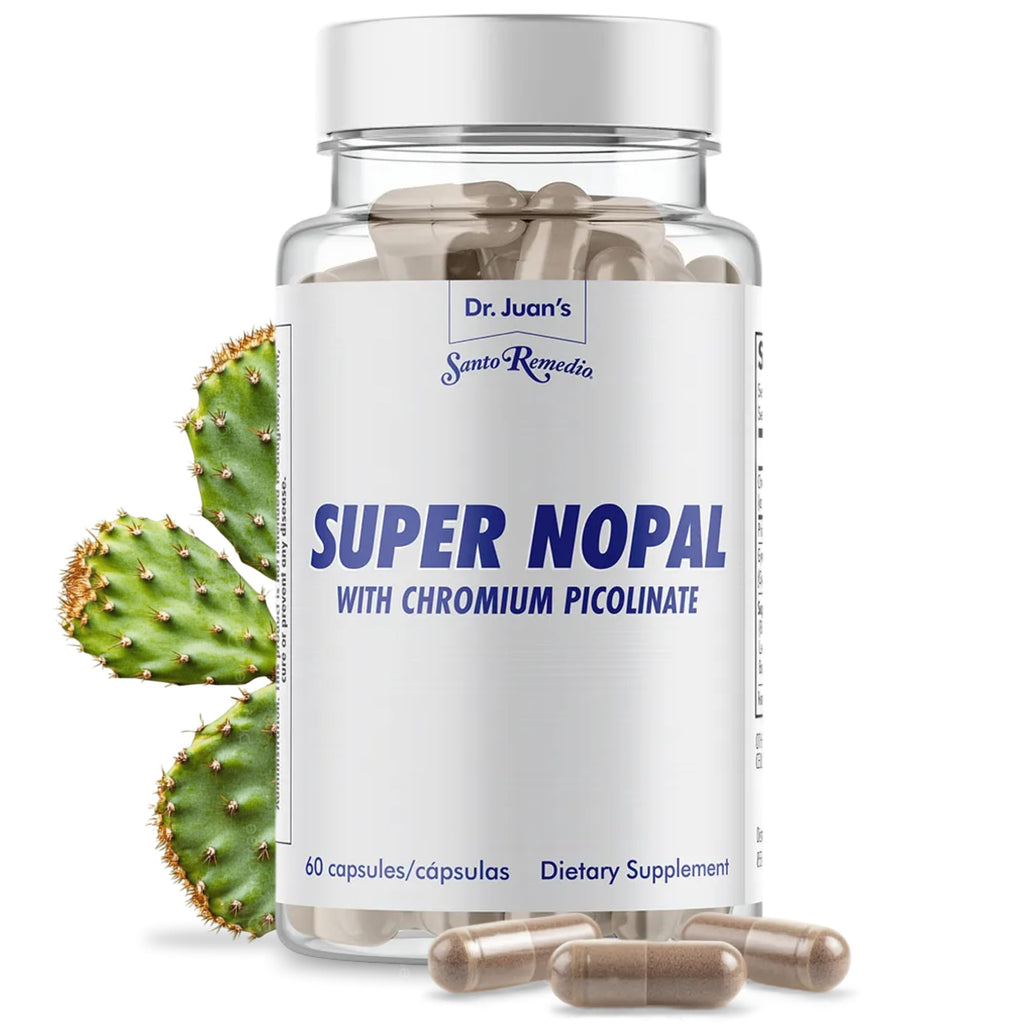 Santo Remedio Super Nopal, Exclusive Formula with Nopal, Gurmar (Gymnema Silvestre),