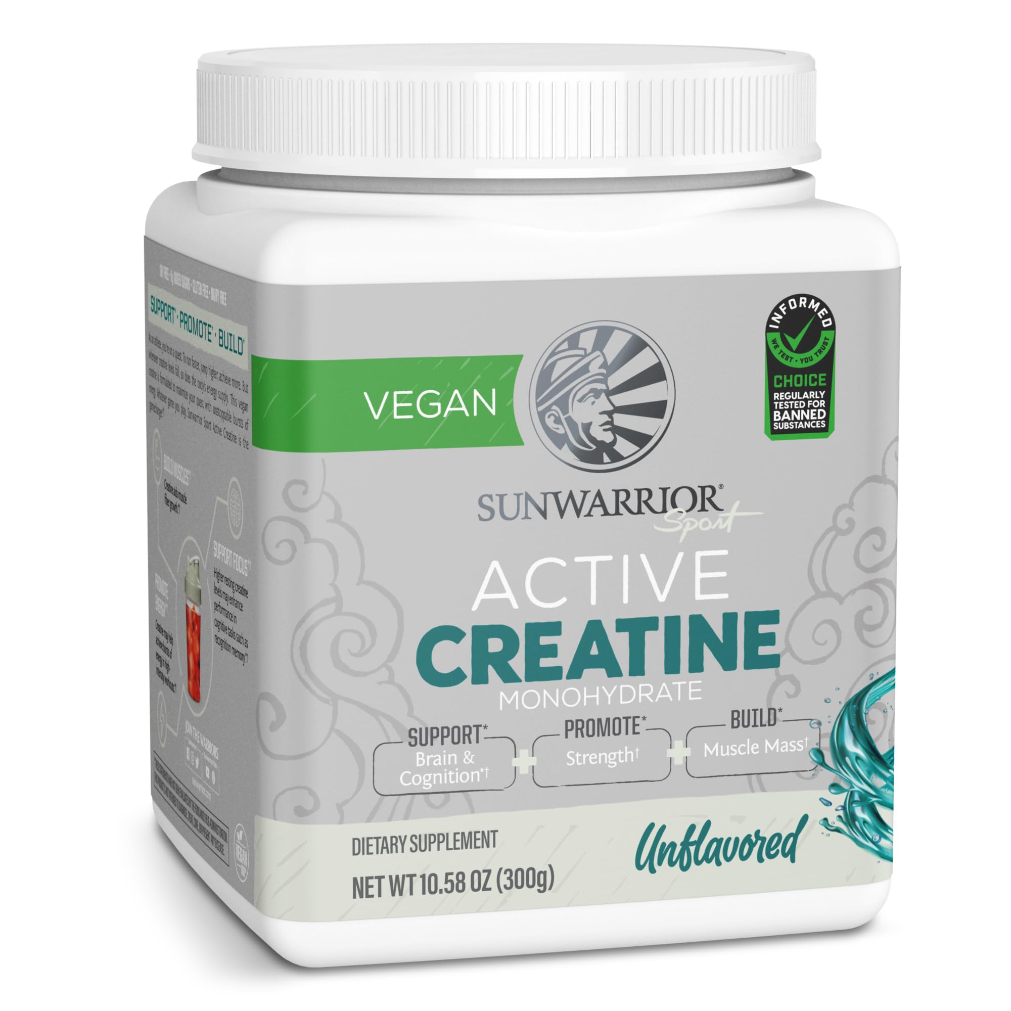 Sunwarrior, Active Creatine, 10.58 Ounce Sunwarrior Au supplements