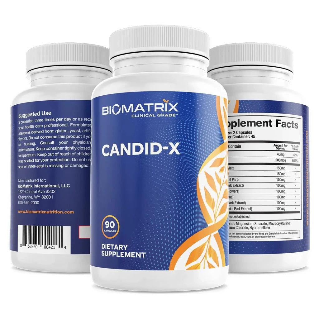 BioMatrix Candid-X Gut Cleanse with Berberine, Oregano, Sodium Caprylate, Chamomile, Ginger BioMatrix Au supplements