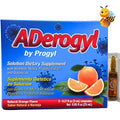 Aderogyl Oral Liquid Vitamins with A, C, D, E, Zinc, Bee Honey, Propolis, and Botanical Extracts - Natural Orange Flavor Aderogyl Au supplements