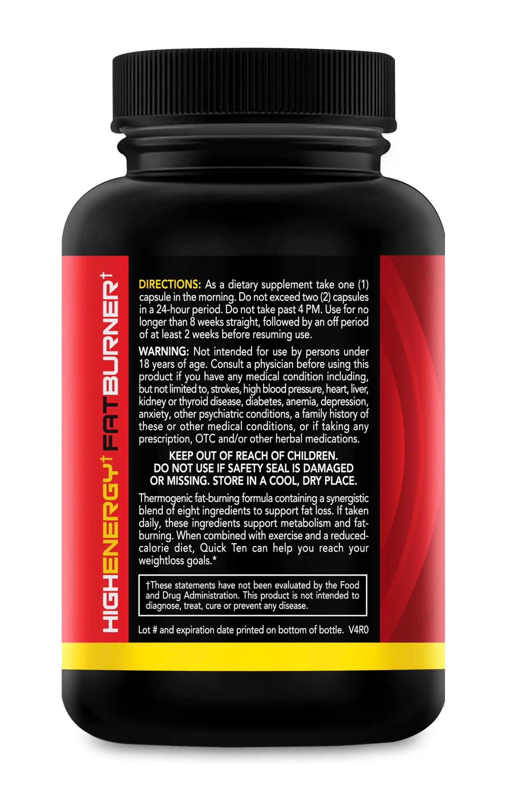 Nutriment Quick Ten - Best Weight Loss Pills - Natural Metabolism Booster Nutriment Au supplements
