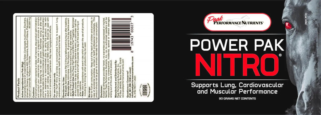 Peak Performance Nutrients Power Pak Nitro 90 Grams 1 Event Peak Performance Nutrients Au supplements