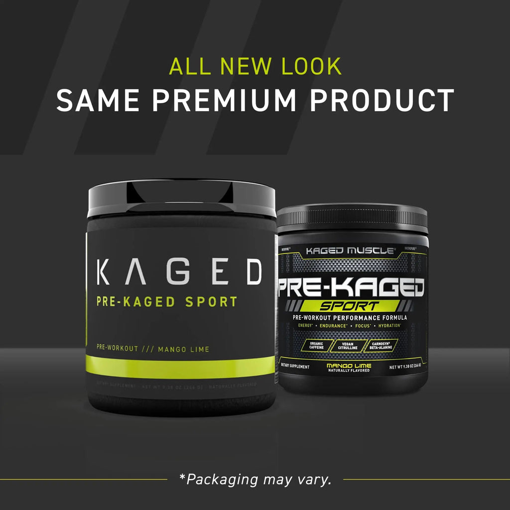 Kaged Athletic Sport Pre Workout Powder | Mango Lime | Energy Supplement for Endurance Kaged Au supplements