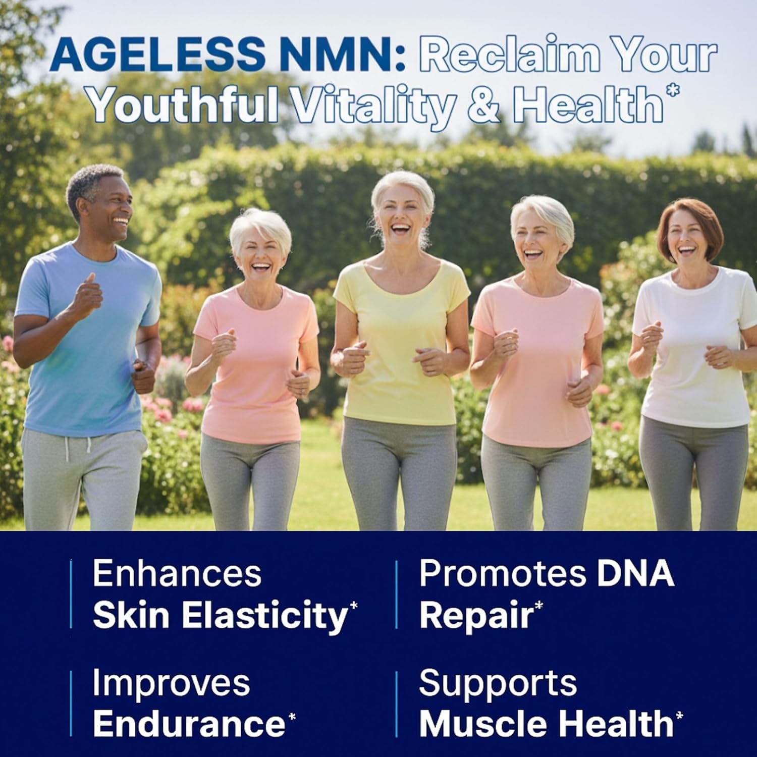 NMN Supplement 500mg Nicotinamide Mononucleotide | Supports NAD+ Levels, Energy, Cognitive Function, Muscle Health & Healthy Body Composition – Capsules (30) Ageless Foundation Laboratories Au supplements