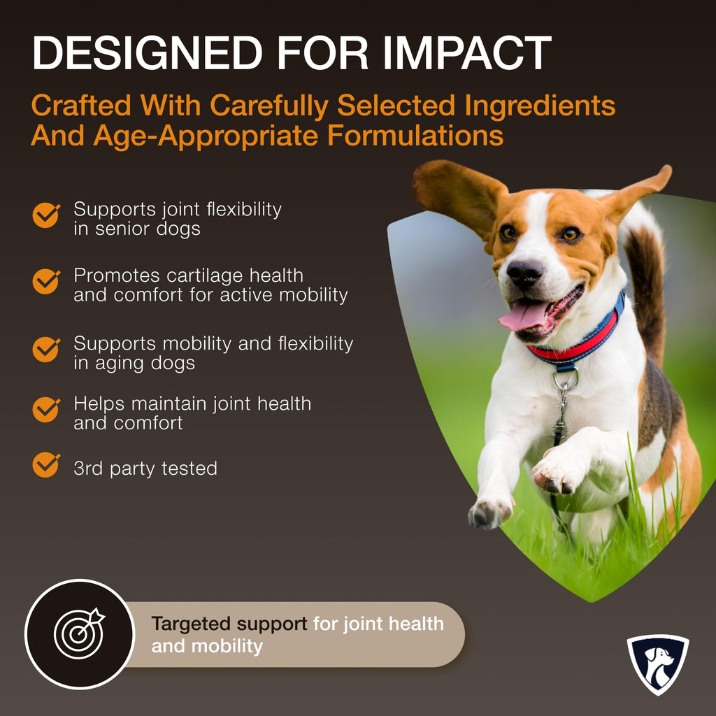 NutraRegen Select Senior Dog Joint Supplement 45 Scoops | Natural Glucosamine Chondroitin for Dogs with Collagen | Hip and Joint Powder | 7.7 Oz NutraRegen Au supplements