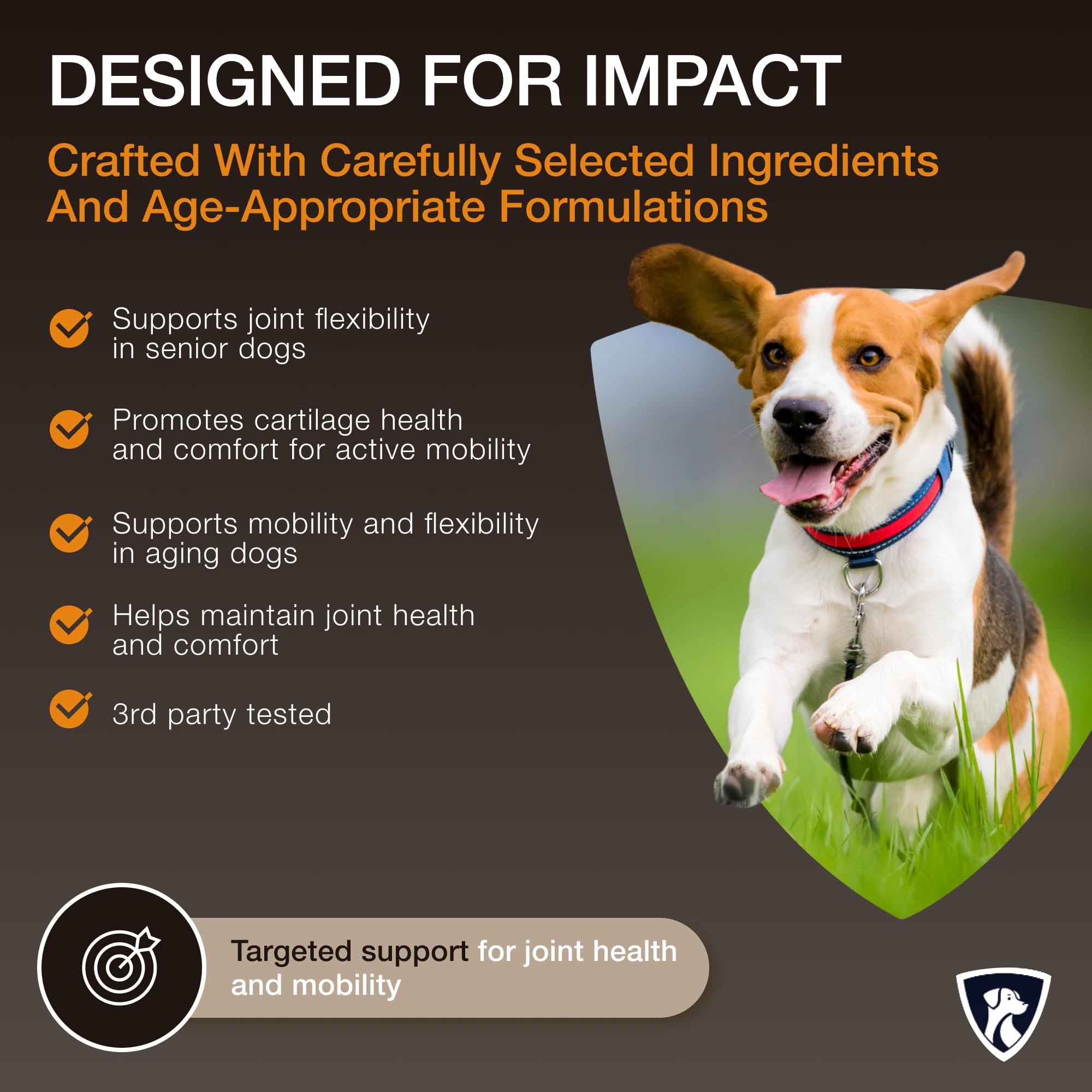NutraRegen Select Senior Dog Joint Supplement 45 Scoops | Natural Glucosamine Chondroitin for Dogs with Collagen | Hip and Joint Powder | 7.7 Oz NutraRegen Au supplements
